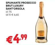 Offerta per Sant'orsola - Spumante Prosecco Brut Luxury a 4,99€ in Pam