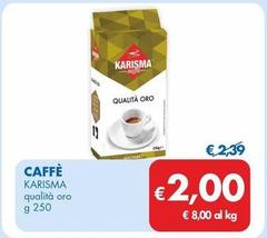 Offerta per Karisma - Caffè a 2€ in MD
