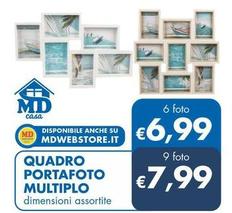 Offerta per Quadro Portafoto Multiplo a 6,99€ in MD