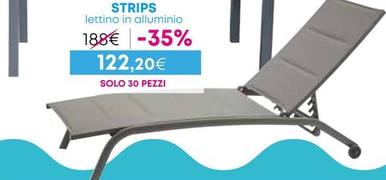 Offerta per Strips Lettino In Alluminio a 122,2€ in Conforama