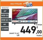 Offerta per LG - Smart Tv 65" a 449€ in Spazio Conad