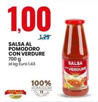 Offerta per Delizie Dal Sole - Salsa Al Pomodoro Con Verdure a 1€ in Eurospin