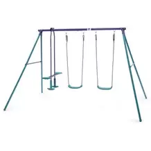 Offerta per Altalena metallo con due seggiolini e dondolo a 179,95€ in EurekaKids