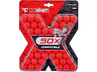 Offerta per XSHOT TRASPARENTE 50 PALLINE a 7,9€ in Ludoville 