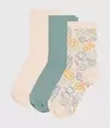 Offerta per 3 paia di calze in cotone a fiori bambino a 20€ in Petit Bateau