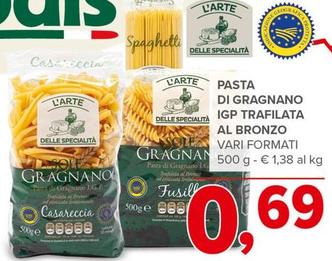 Offerta per L'arte Delle Specialità - Pasta Di Gragnano IGP Trafilata Al Bronzo a 0,69€ in Todis
