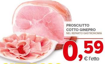 Offerta per  Prosciutto Cotto Ginepro  a 0,59€ in Todis
