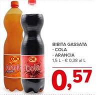 Offerta per Ok - Bibita Gassata Cola/Arancia a 0,57€ in Todis