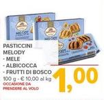 Offerta per Asolo Dolce - Pasticcini Melody Mele/Albicocca/Frutti Di Bosco  a 1€ in Todis