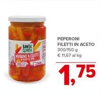 Offerta per Bontà Dell'orto - Peperoni Filetti In Aceto a 1,75€ in Todis