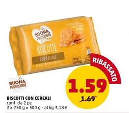 Offerta per La Buona Pasticceria - Biscotti Con Cereali a 1,59€ in PENNY