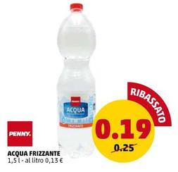 Offerta per Penny - Acqua Frizzante a 0,19€ in PENNY