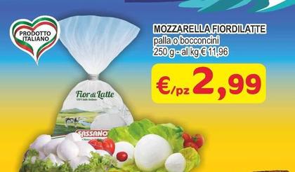 Offerta per Mozzarella Fiordilatte a 2,99€ in Crai