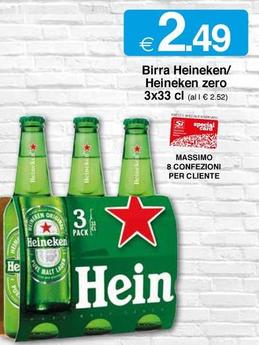 Offerta per Heineken - Birra/Zero a 2,49€ in Si con Te