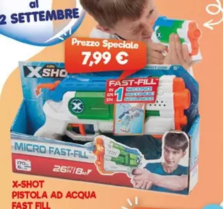 Offerta per Xshot - Pistola Ad Acqua Fast Fill a 7,99€ in Giocheria