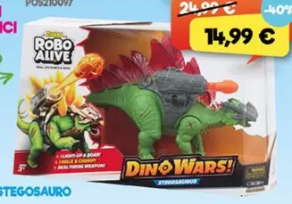 Offerta per Robo Alive - Dino Wars Stegosauro a 14,99€ in Giocheria