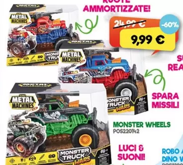 Offerta per Monter Wheels a 9,99€ in Giocheria