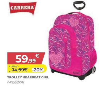 Offerta per Carrera - Trolley Hearbeat Girl a 59,99€ in Toys Center