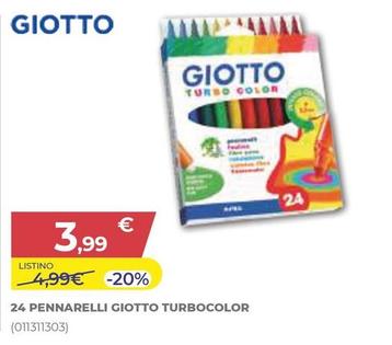 Offerta per Giotto - Pennarelli  Turbocolor a 3,99€ in Toys Center