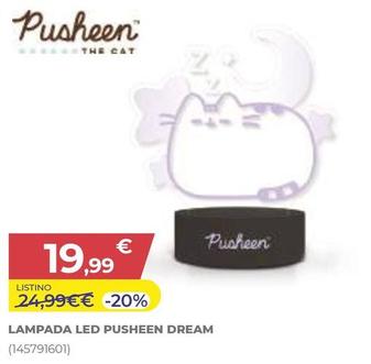 Offerta per Pusheen - Lampada Led DREAM a 19,99€ in Toys Center