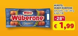 Offerta per Wuber - Würstel One a 1,99€ in Lem SuperStore