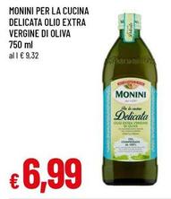 Offerta per Monini - Per La Cucina Delicata Olio Extra Vergine Di Oliva a 6,99€ in A&O
