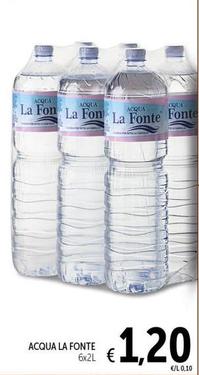 Offerta per La Fonte - Acqua  a 1,2€ in Spazio Conad