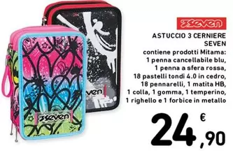 Offerta per Seven - Astuccio 3 Cerniere a 24,9€ in Spazio Conad