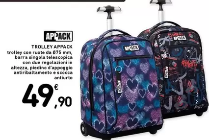 Offerta per Appack - Trolley a 49,9€ in Spazio Conad