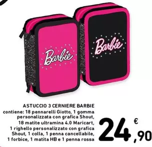 Offerta per Barbie - Astuccio 3 Cerniere a 24,9€ in Spazio Conad