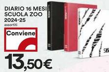 Offerta per Zoo - Diario 16 Mesi Scuola a 13,5€ in Coop