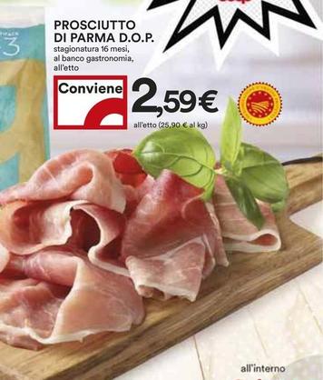 Offerta per Prosciutto Di Parma D.O.P. a 2,59€ in Coop