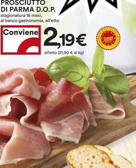 Offerta per Prosciutto Di Parma D.O.P. a 2,19€ in Coop