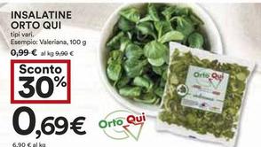Offerta per Orto Qui - Insalatine a 0,69€ in Coop