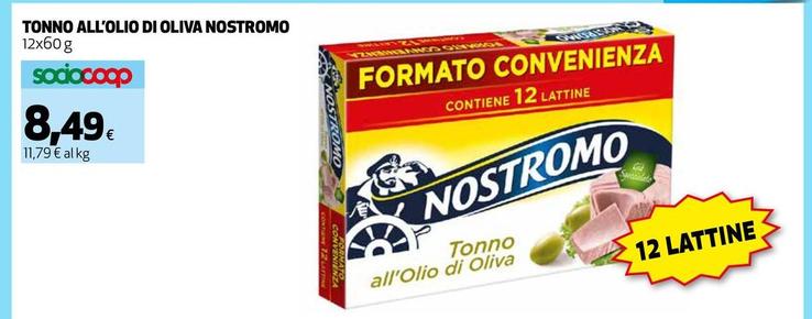 Offerta per Nostromo - Tonno All'Olio Di Oliva a 8,49€ in Coop