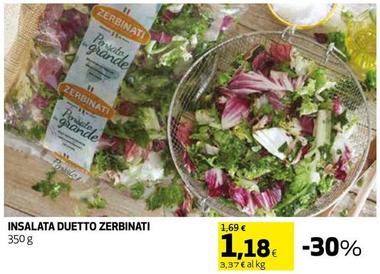 Offerta per Zerbinati - Insalata Duetto a 1,18€ in Coop