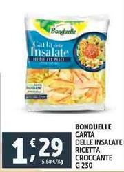 Offerta per Bonduelle - Carta Delle Insalate Ricetta Croccante a 1,29€ in Decò
