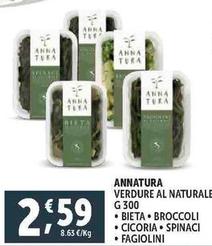 Offerta per Annatura - Verdure Al Naturale Bieta  a 2,59€ in Decò