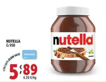 Offerta per Ferrero - Nutella a 5,89€ in Decò