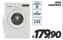 Offerta per Akai - Lavatrice a 179,9€ in SuperConveniente