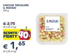 Offerta per Il Pastaio - Chicche Tricolore a 1,65€ in Esselunga