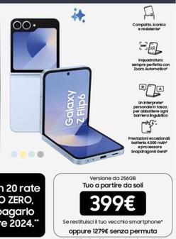 Offerta per Samsung - Galaxy Z FLIP6 a 399€ in Comet