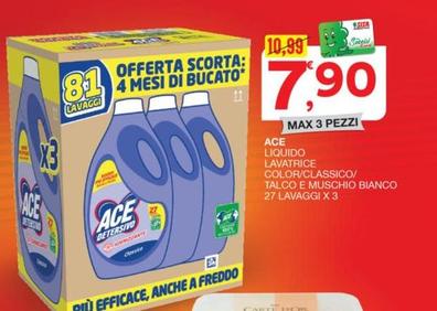 Offerta per Lavatrice - Ace a 7,9€ in Quick Sisa