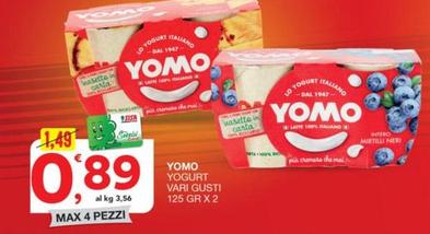 Offerta per Yomo - Yogurt Vari Gusti a 0,89€ in Quick Sisa