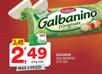 Offerta per Galbani - Galbanino a 2,49€ in Sisa