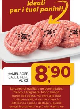 Offerta per Hamburger Sale E Pepe a 8,9€ in Sisa