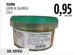 Offerta per Togima - Lupini In Salamoia a 0,95€ in Carico Cash & Carry