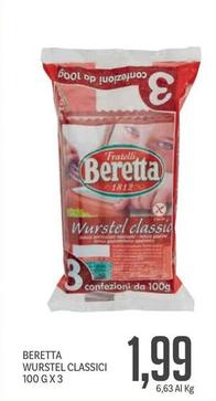 Offerta per Beretta - Wurstel Classici a 1,99€ in Supermercati Piccolo