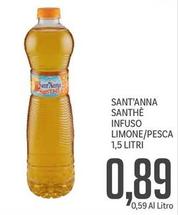 Offerta per Sant'anna - Santhe Infuso Limone/Pesca a 0,89€ in Supermercati Piccolo