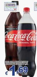 Offerta per Coca Cola - Regular/ Zero/ Zero Senza Caffeina a 1,69€ in Sacoph